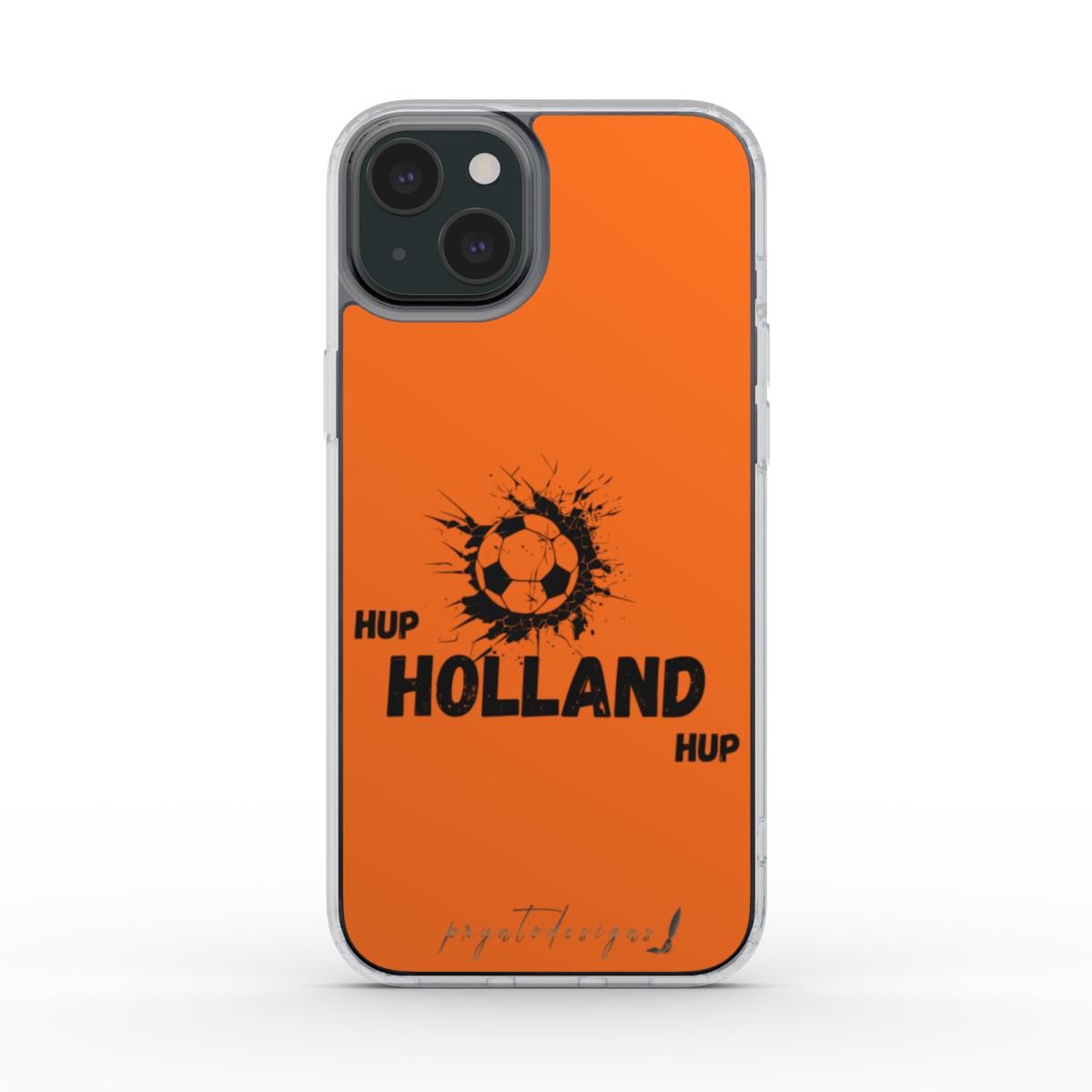 Clear Phone Case – Oranje Football Edition | iPhone, Samsung & More | PryntoDesigns