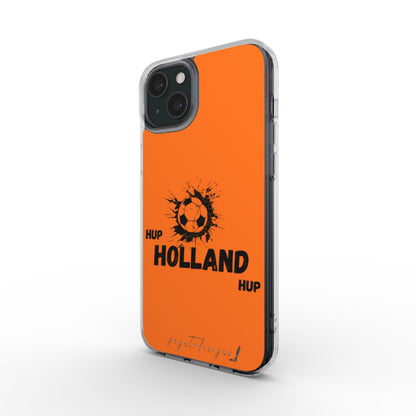 Clear Phone Case – Oranje Football Edition | iPhone, Samsung & More | PryntoDesigns