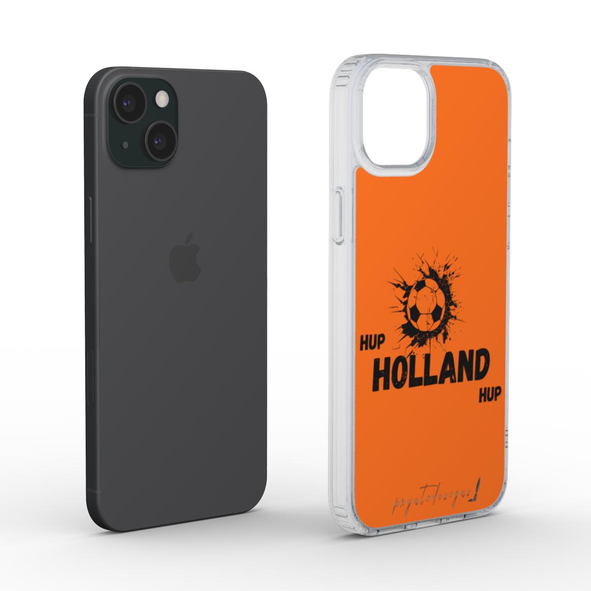 Clear Phone Case – Oranje Football Edition | iPhone, Samsung & More | PryntoDesigns
