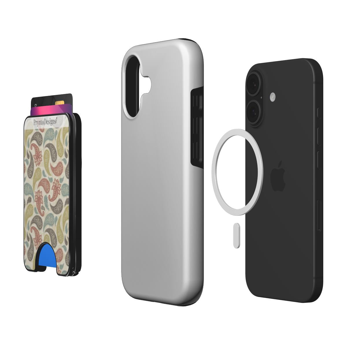 MagSafe Magnetic Wallet | Slim Card Holder Stand for iPhone